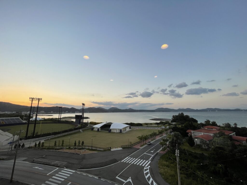 沖縄の朝